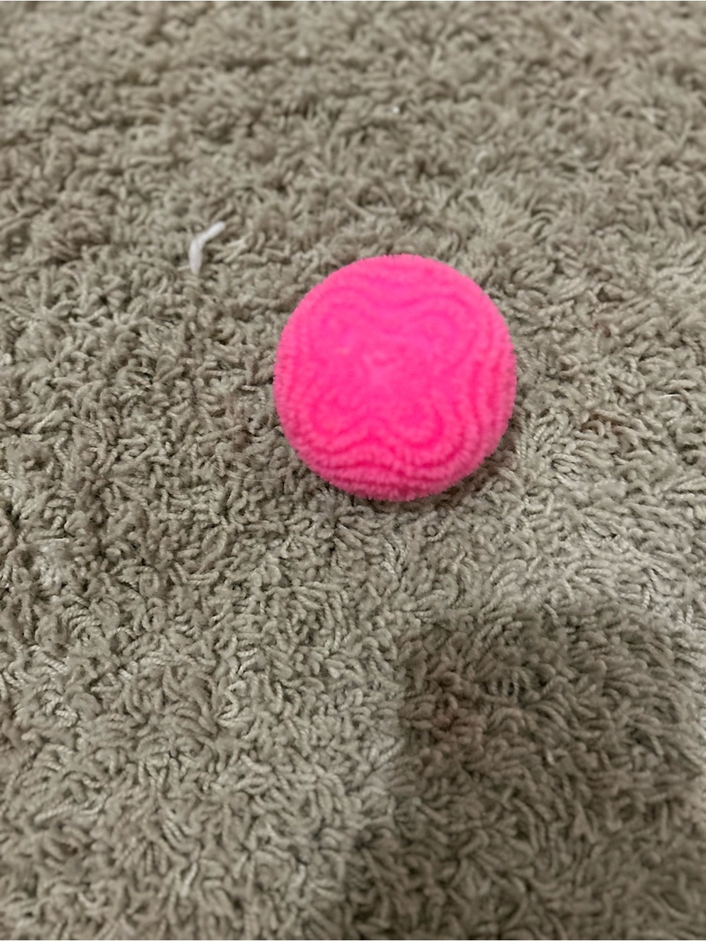 Bright Pink Textured Play Ball for Kids
